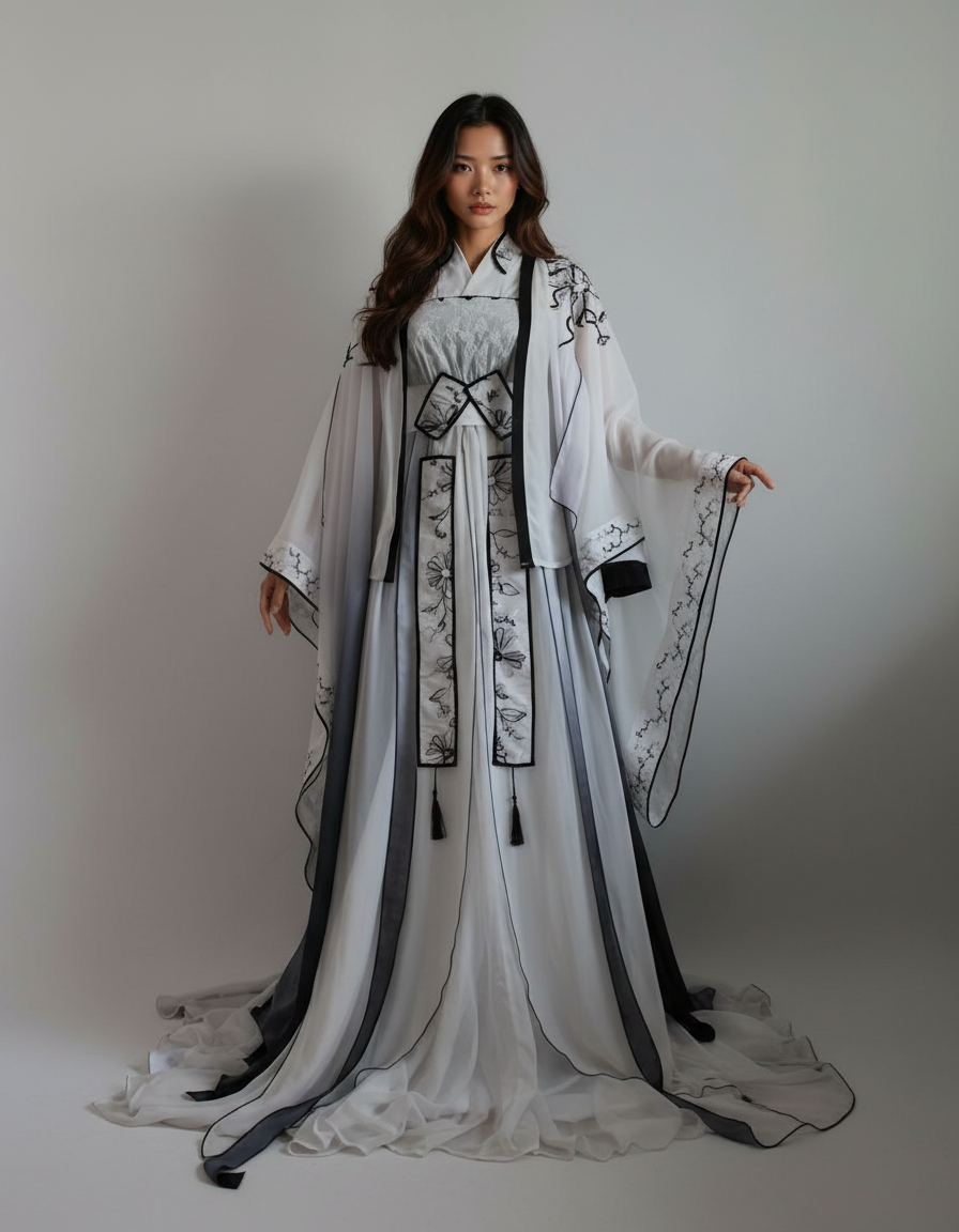 Try-on: Phuong wearing Custom Upload
